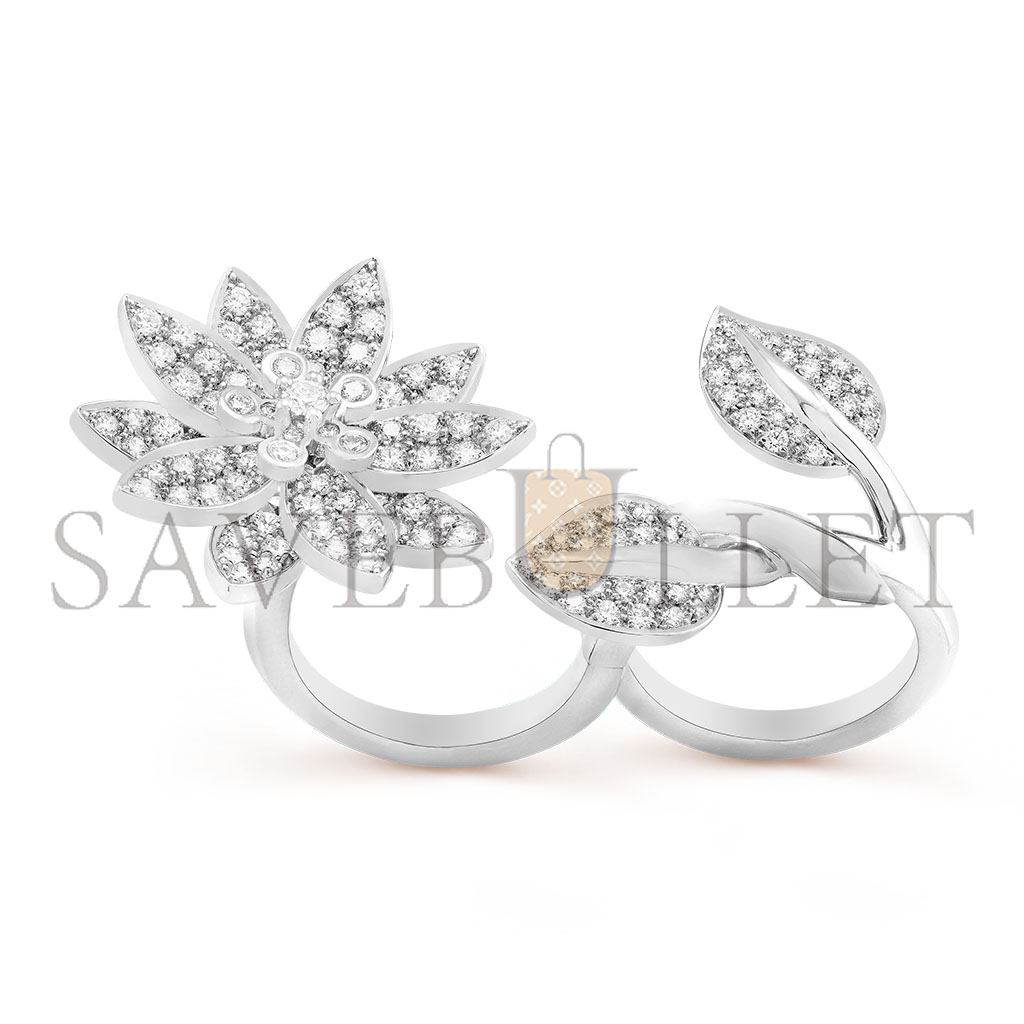 VAN CLEEF ARPELS LOTUS BETWEEN THE FINGER RING VCARP1ND00